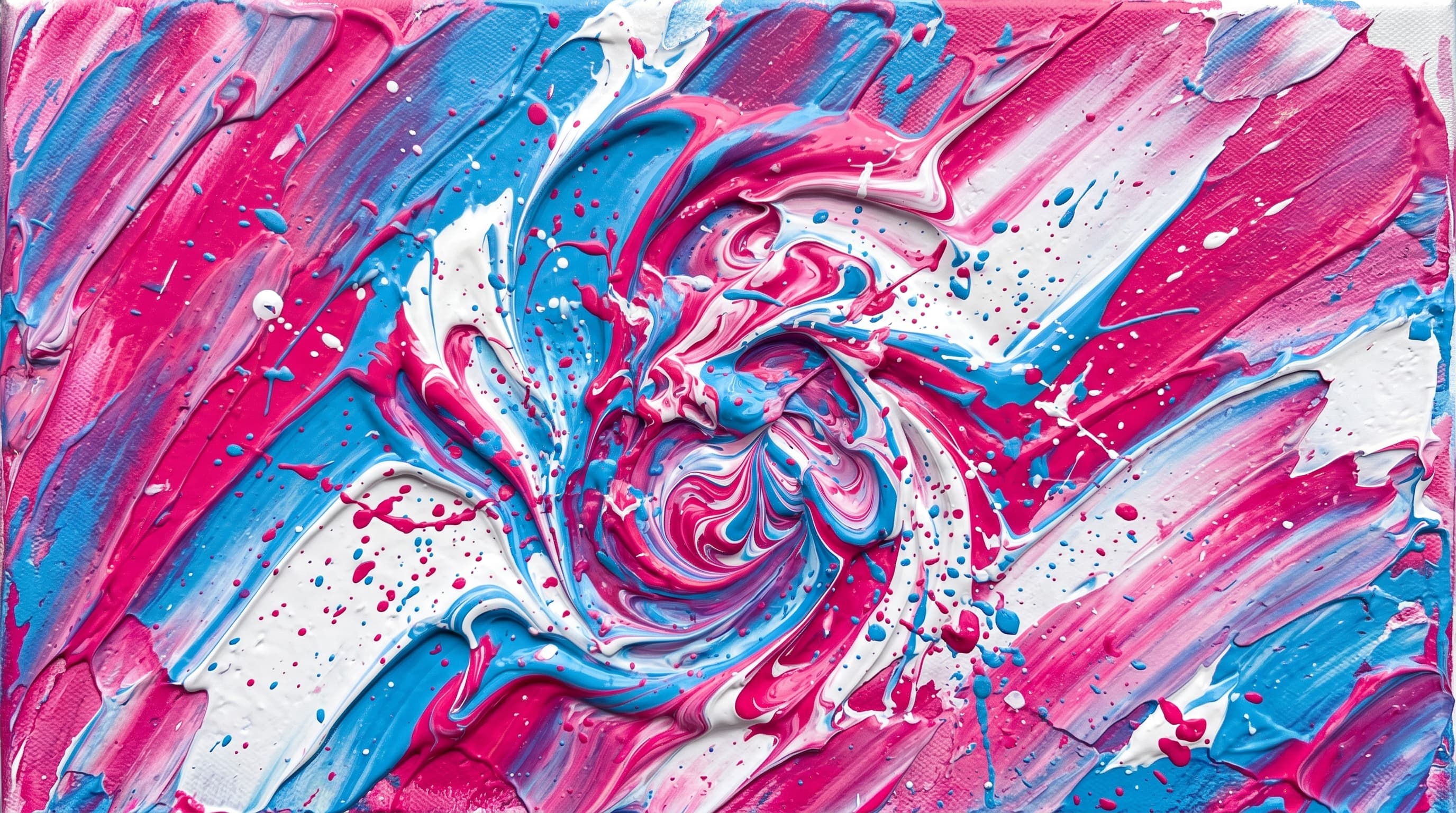 Acrylic paint wallpaper artwork